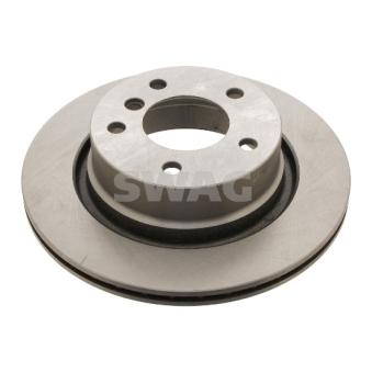 Jeu de 2 disques de frein arrière SWAG OEM 34216794303