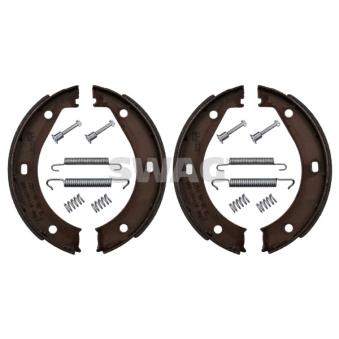Jeu de mâchoires de frein, frein de stationnement SWAG OEM 34411155523
