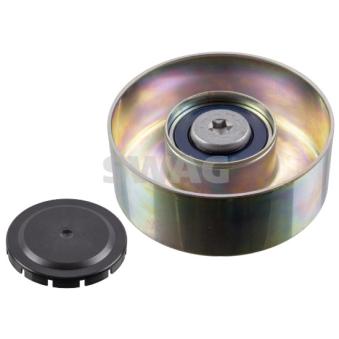 Poulie renvoi/transmission, courroie trapézoïdale à nervures SWAG 20 93 3170 pour BMW Série 5 525 d - 163cv