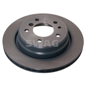 Jeu de 2 disques de frein arrière SWAG OEM 34212226730