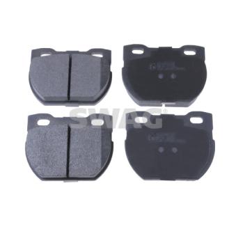 Jeu de 4 plaquettes de frein arrière SWAG OEM STC1601