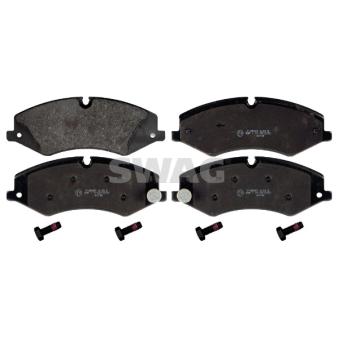 Jeu de 4 plaquettes de frein avant SWAG OEM LR026220