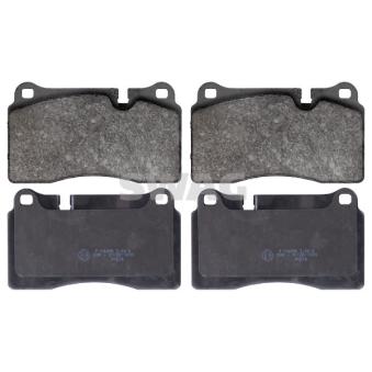 Jeu de 4 plaquettes de frein avant SWAG OEM SFP500045