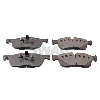 Jeu de 4 plaquettes de frein avant SWAG 22 11 6327 pour JAGUAR E-PACE 2.0 D200 MHEV AWD - 204cv
