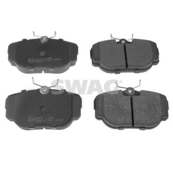 Jeu de 4 plaquettes de frein arrière SWAG OEM STC3684
