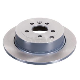 Jeu de 2 disques de frein arrière SWAG 22 94 3824 pour LAND ROVER FREELANDER 2 2.2 SD4 4x4 - 190cv