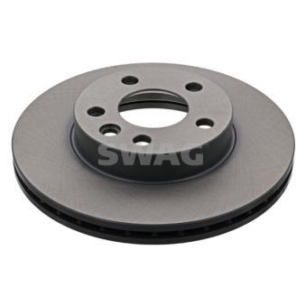 Jeu de 2 disques de frein avant SWAG OEM 701615301F
