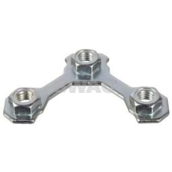 Plaque d'arrêt, rotule de suspension SWAG 30 91 4238 pour SKODA FABIA 1.9 TDI - 110cv