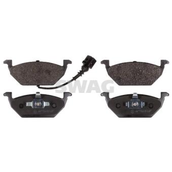 Jeu de 4 plaquettes de frein avant SWAG OEM 1K0698151J