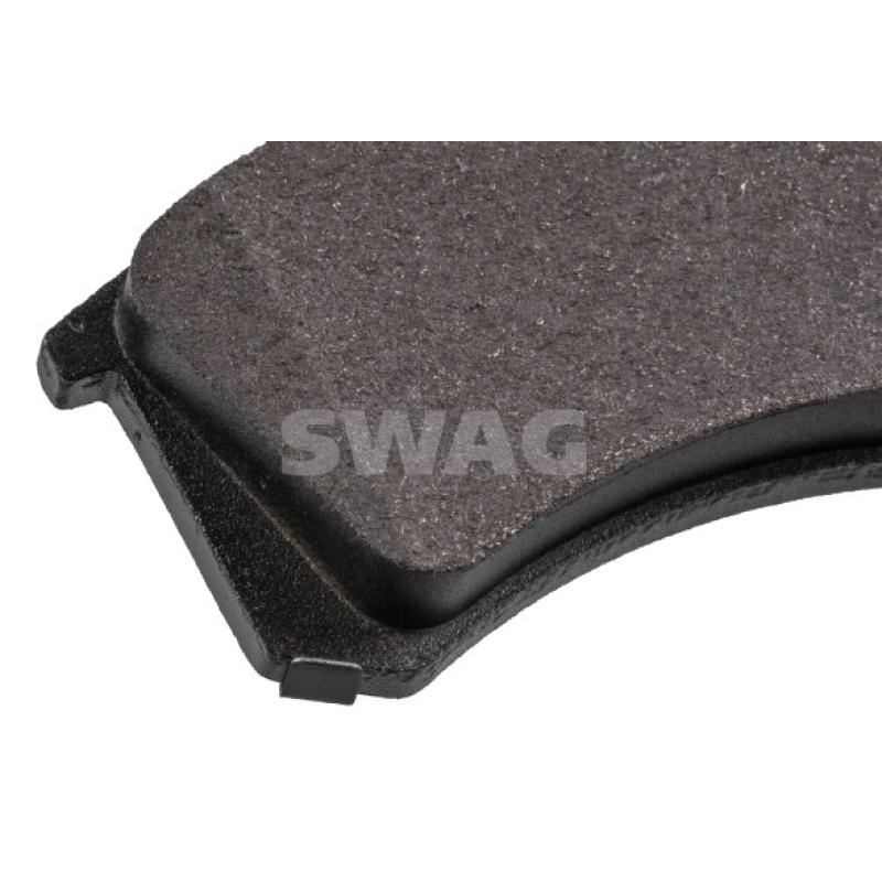 Jeu de 4 plaquettes de frein arrière SWAG 30 91 6488 - Visuel 1