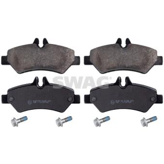 Jeu de 4 plaquettes de frein arrière SWAG OEM 2E0615405B
