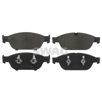 Jeu de 4 plaquettes de frein avant SWAG OEM 4G0698151B