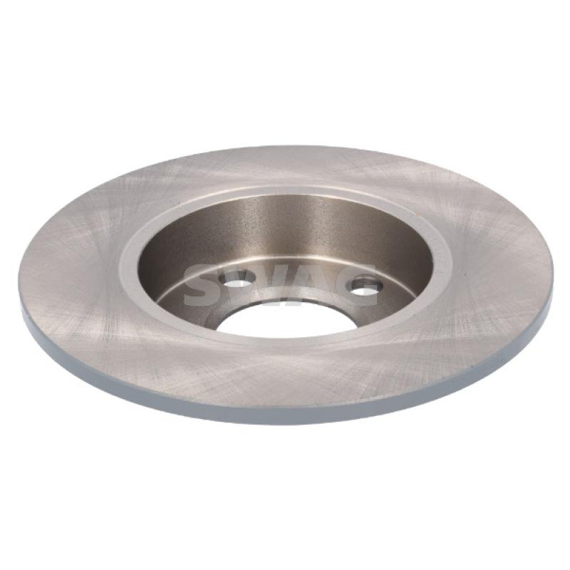 Jeu de 2 disques de frein arrière SWAG 30 91 8488 - Visuel 1