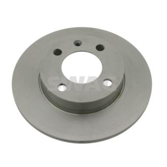 Jeu de 2 disques de frein arrière SWAG [30 92 2876]