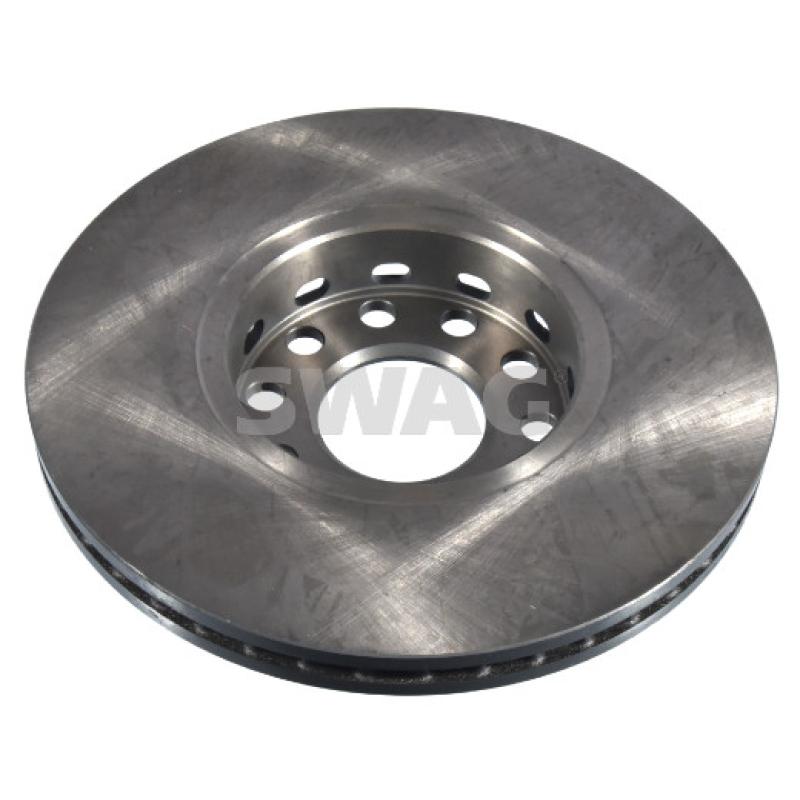 Jeu de 2 disques de frein avant SWAG 30 92 8505 - Visuel 1