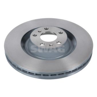 Jeu de 2 disques de frein avant SWAG 30 93 2520 pour VOLKSWAGEN PHAETON 3.0 V6 TDI 4motion - 233cv