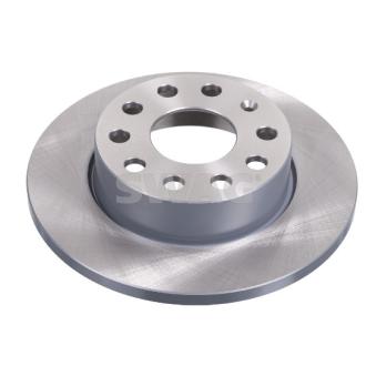 Jeu de 2 disques de frein arrière SWAG OEM 1K0615601AC