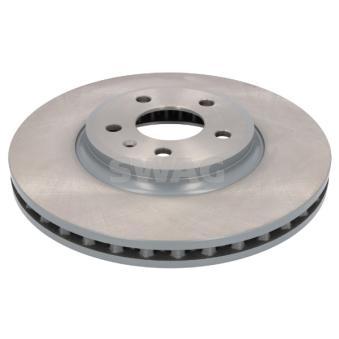 Jeu de 2 disques de frein avant SWAG OEM 8K0615301A