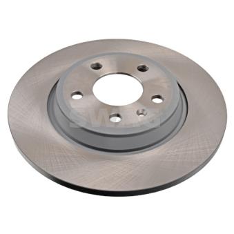 Jeu de 2 disques de frein arrière SWAG OEM 80A615601B