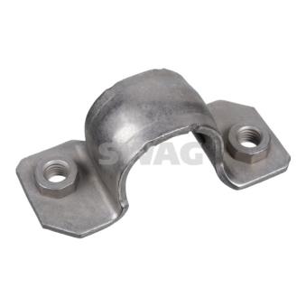 Support, suspension du stabilisateur avant droit SWAG [30 93 7148]