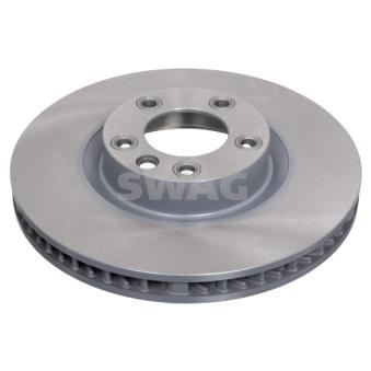 Disque de frein avant droit SWAG OEM 7P6615302A