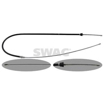 Tirette à câble, frein de stationnement SWAG 30 94 8302 pour CITROEN C8 1.0 - 60cv
