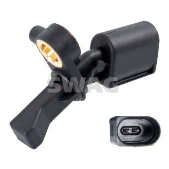 Capteur, vitesse de roue arrière gauche SWAG OEM 6Q0927807A