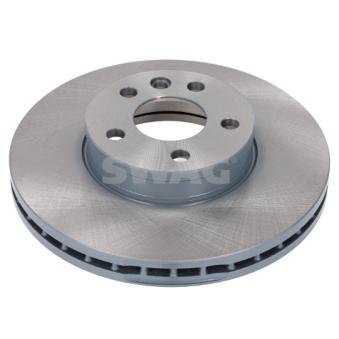 Jeu de 2 disques de frein avant SWAG 32 92 6118 pour FORD GALAXY 1.9 TDI - 115cv