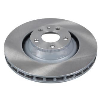 Jeu de 2 disques de frein avant SWAG OEM 4F0615301G