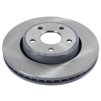 Jeu de 2 disques de frein avant SWAG 33 10 0022 pour JEEP COMMANDER 3.0 CRD - 218cv