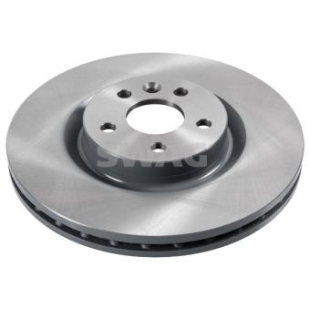 Jeu de 2 disques de frein avant SWAG 33 10 0138 pour JAGUAR E-PACE 2.0 D - 150cv