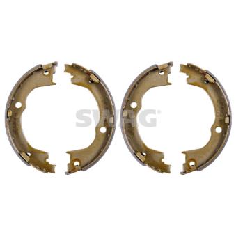Jeu de mâchoires de frein, frein de stationnement SWAG 33 10 0594 pour OPEL ANTARA 3.0 - 258cv