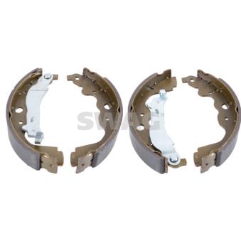 Jeu de mâchoires de frein SWAG 33 10 0598 pour AUDI 100 1.0 LPG - 101cv