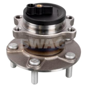 Roulement de roue arrière SWAG 33 10 0629 pour MITSUBISHI ASX 1.6 - 117cv