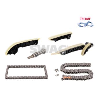 Kit de distribution par chaîne SWAG 33 10 1531 pour AUDI 200 E 400 d - 340cv