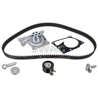 Pompe à eau + kit de courroie de distribution SWAG OEM 1680600QBE