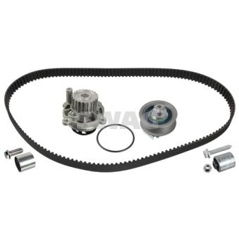 Pompe à eau + kit de courroie de distribution SWAG OEM 06F198119A