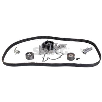 Pompe à eau + kit de courroie de distribution SWAG OEM 078198479