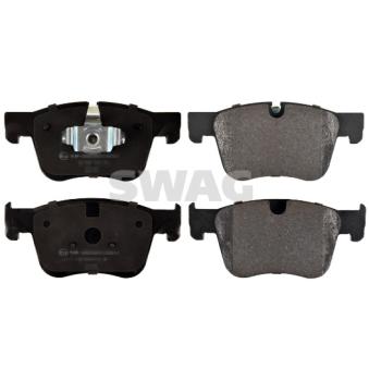 Jeu de 4 plaquettes de frein avant SWAG OEM 1636925480