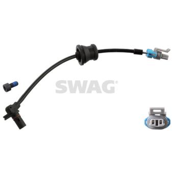 Capteur, vitesse de roue SWAG [33 10 1902]