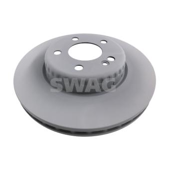 Jeu de 2 disques de frein avant SWAG 33 10 2737 pour TESLA MODEL X E 200 d - 150cv