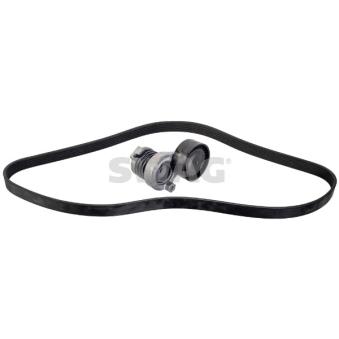 Jeu de courroies trapézoïdales à nervures SWAG OEM 117509264R