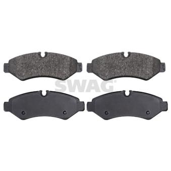 Jeu de 4 plaquettes de frein arrière SWAG OEM A9104203700