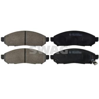 Jeu de 4 plaquettes de frein avant SWAG OEM DA060EB326 Jeu de 4 plaquettes de frein avant SWAG OEM DA060EB326