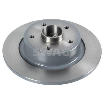 Jeu de 2 disques de frein arrière SWAG OEM 7701208850
