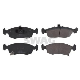 Jeu de 4 plaquettes de frein avant SWAG OEM 68102483AB