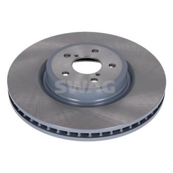 Jeu de 2 disques de frein avant SWAG 33 10 5383 pour SUBARU OUTBACK 3.6 R - 260cv