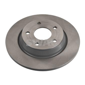 Jeu de 2 disques de frein arrière SWAG [33 10 5554]