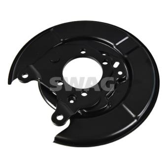 Déflecteur, disque de frein arrière gauche SWAG 33 10 5669 pour HYUNDAI ACCENT 1.5 DCI - 110cv