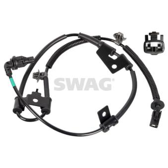 Capteur, vitesse de roue avant gauche SWAG 33 10 5936 pour VOLKSWAGEN PASSAT CRDi - 140cv